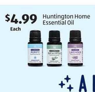 Aldi Huntington home essential oil offer