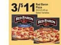 El Rio Grande Red baron pizza offer