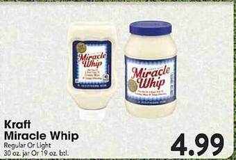 Festival Foods Kraft miracle whip offer