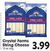 Festival Foods Crystal farms string cheese offer