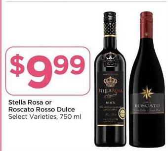 Food 4 Less Stella rosa or roscato rosso dulce offer