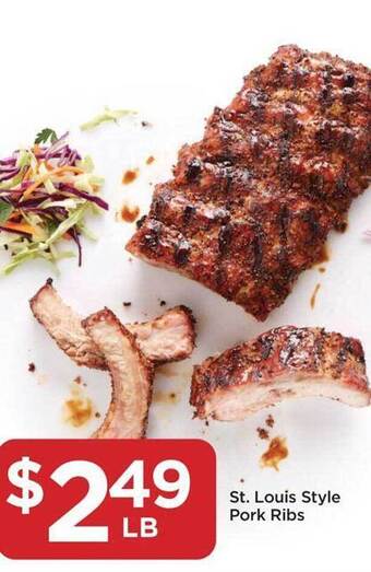 Food 4 Less St. louis style pork ribs offer