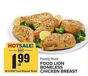 Food Lion Food lion boneless chicken breast offer