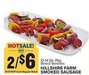 Food Lion Hillshire farm smoked sausage offer