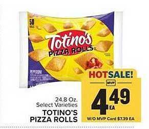 Food Lion Totino's pizza rolls offer