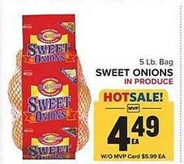 Food Lion Sweet onions offer