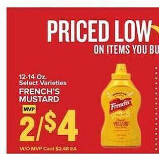 Food Lion French's mustard offer
