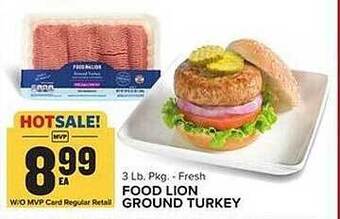 Food Lion Food lion ground turkey offer