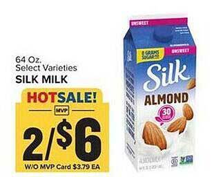 Food Lion Silk milk offer
