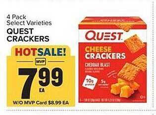 Food Lion Quest crackers offer