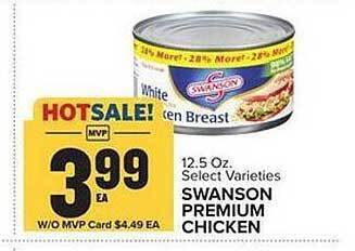 Food Lion Swanson premium chicken offer