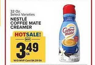 Food Lion Nestlé coffee mate creamer offer