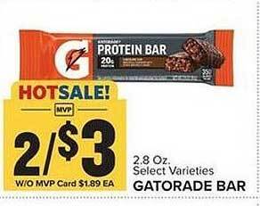 Food Lion Gatorade bar offer