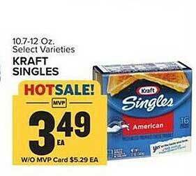 Food Lion Kraft singles offer