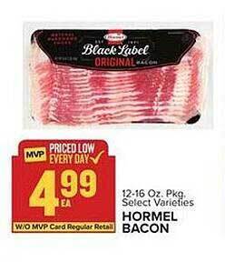 Food Lion Hormel bacon offer