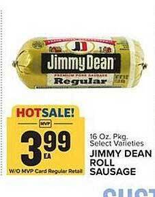 Food Lion Jimmy dean roll sausage offer