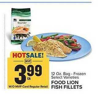 Food Lion Food lion fish fillets offer