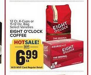 Food Lion Eight o'clock coffee offer