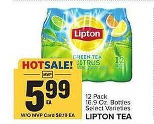 Food Lion Lipton tea offer