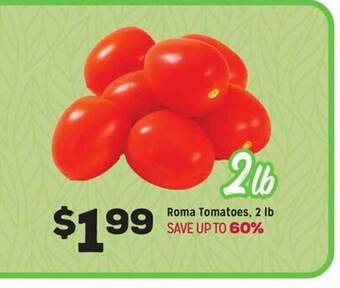 Grocery Outlet Roma tomatoes offer