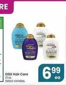 Jewel-Osco Ogx hair care offer