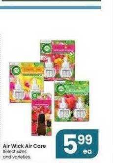 Jewel-Osco Air wick air care offer