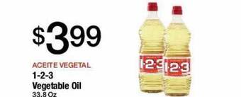 Jons International 1-2-3 vegetable oil offer