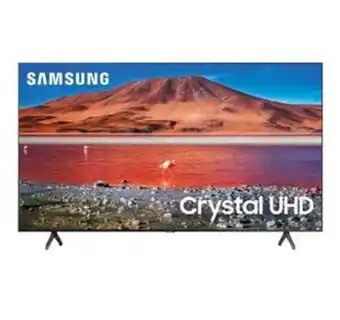 Aaron's 75" samsung 4k ultra hd crystal display hdr smart tv  offer