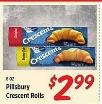 Rouses Pillsbury crescent rolls offer