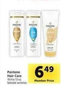 Safeway Pantene hair care offer