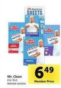 Safeway Mr. clean offer