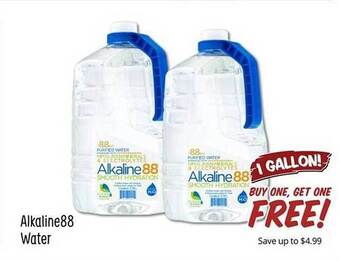 Sprouts Farmers Market Alkaline88 water offer