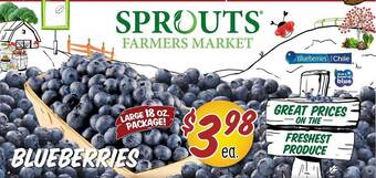 Sprouts Farmers Market Blueberries offer