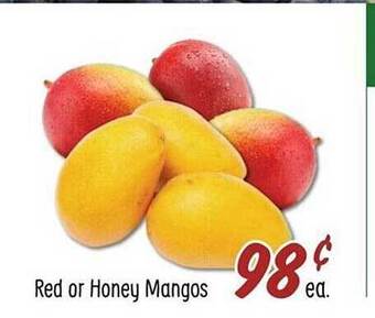 Sprouts Farmers Market Red or honey mangos offer