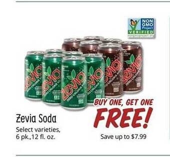 Sprouts Farmers Market Zevia soda offer
