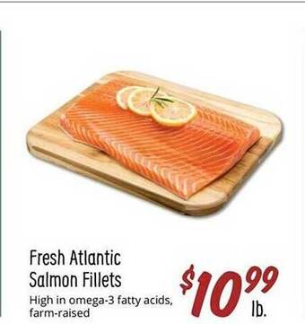 Sprouts Farmers Market Fresh atlantic salmon fillets offer