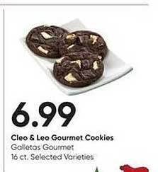 Stater Bros Cleo & leo gourmet cookies offer