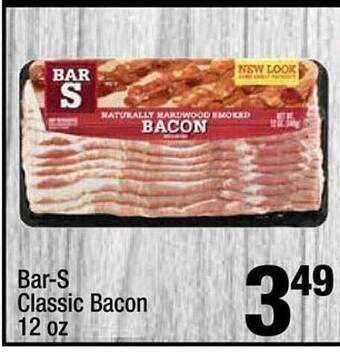 Super King Markets Bar-s classic bacon offer