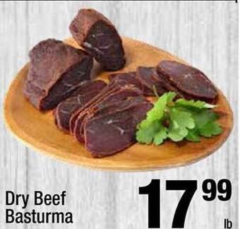 Super King Markets Dry beef basturma offer
