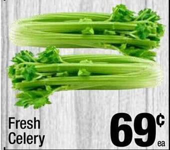 Super King Markets Fresh celery offer