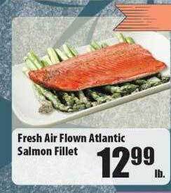 Times Supermarkets Fresh air flown atlantic salmon fillet offer