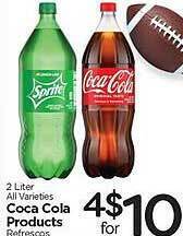 Edwards Food Giant Coca cola products offer