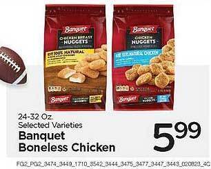 Edwards Food Giant Banquet boneless chicken offer