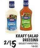Foodarama Kraft salad dressing offer