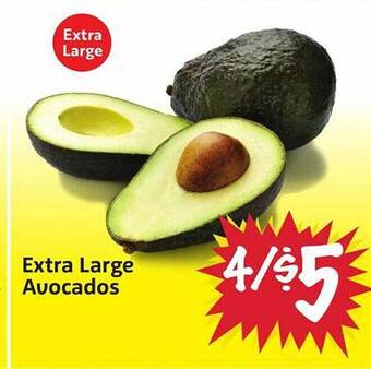 Foodmaxx Extra large avocados offer