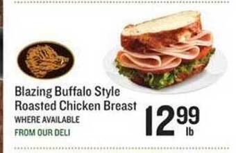 Lowes Foods Blazing buffalo style roasted chicken breast offer