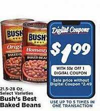 IGA Bush's best baked beans offer