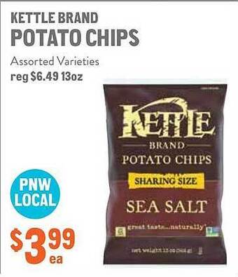 New Seasons Market Kettle brand potato chips offer