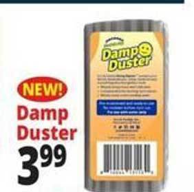 Ocean State Job Lot Damp duster offer
