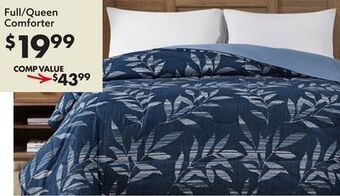 Big Lots Full/queen comforter offer